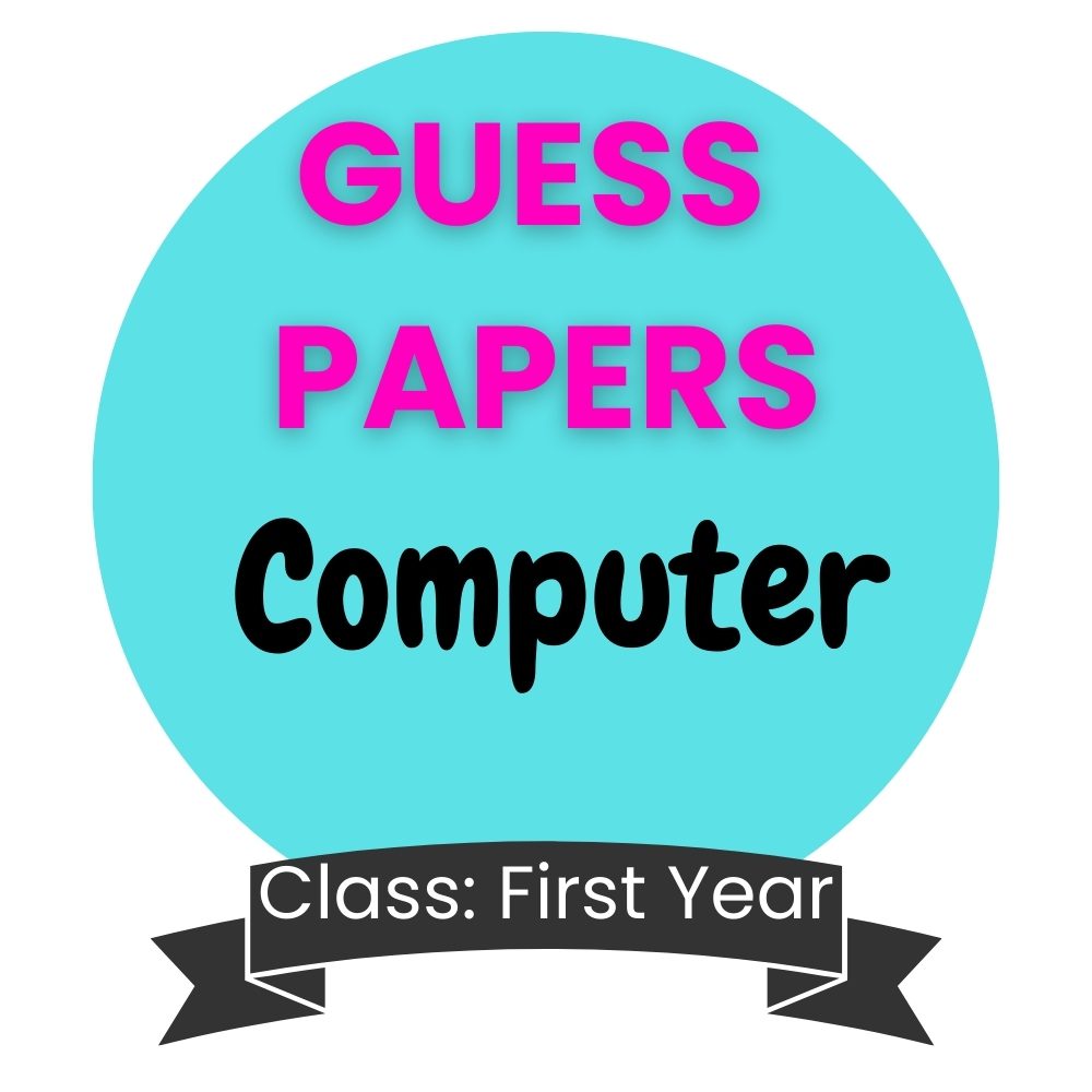 1st Year Guess Papers 2026