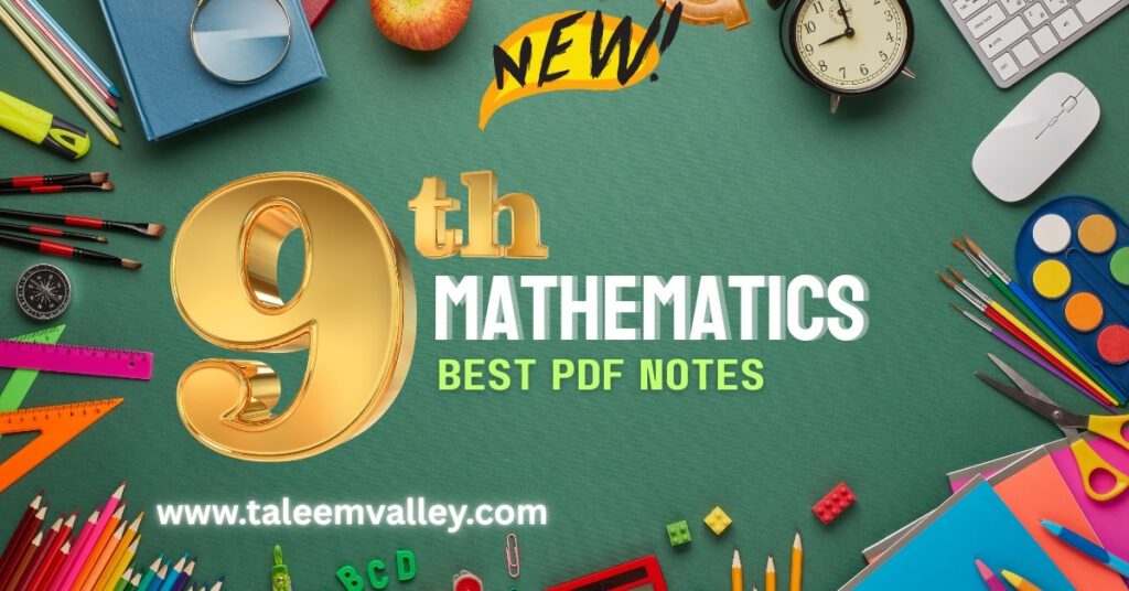 class 9 math notes