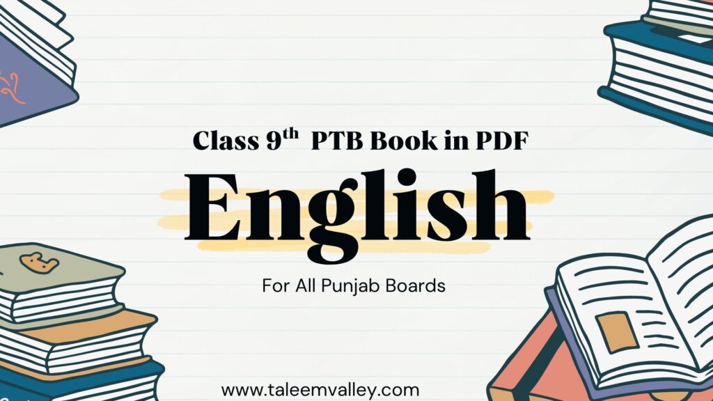 9th Class English New Book Punjab Board